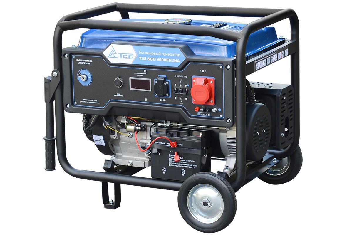 Бензогенератор TSS SGG 8000EH3NA — фото 1