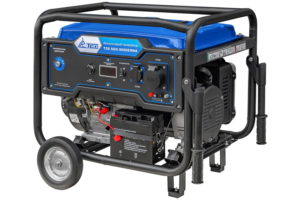 Бензогенератор TSS SGG 8000EHNA — фото 1